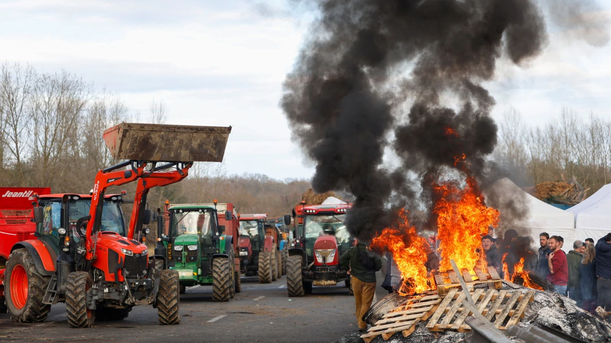 Bauern gegen freien Handel: Nicht nur in Frankreich protestieren vor allem Landwirte gegen das Freihandelsabkommen der EU mit den Mercosur-Staaten in Südamerika.