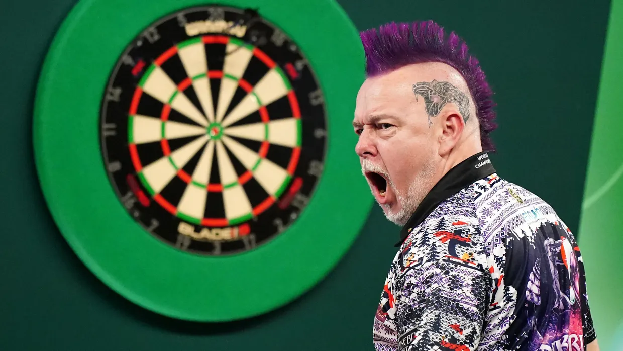 Stilprägend: Darts-Profi Peter Wright