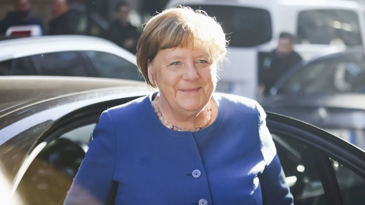 Buongiorno! Angela Merkel am Mittwoch vor ihrer Buchvorstelleung in Mailand