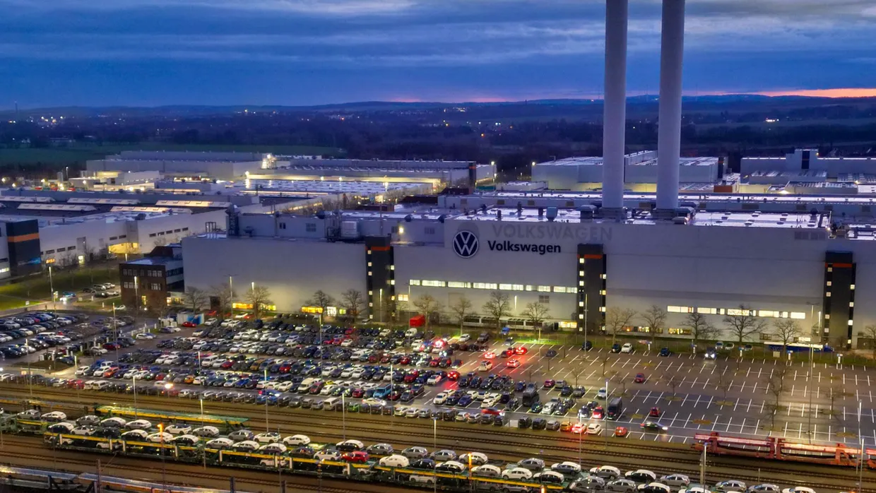 Stark vom Sparprogramm betroffen: das Volkswagen-Werk in Zwickau