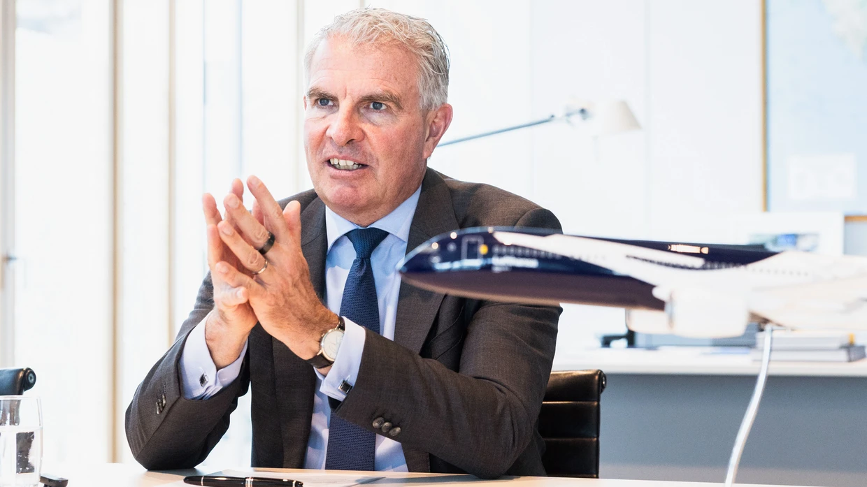 Lufthansa-Chef Carsten Spohr:&nbsp; „Lufthansa ist aus Krisen immer wieder gestärkt hervorgegangen.“
