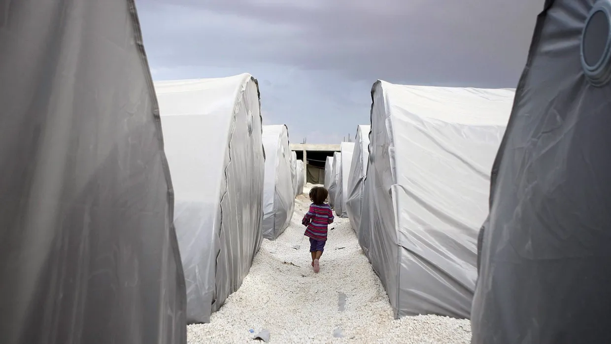 Flüchtlingslager für Syrer im Südosten der Türkei (Archivbild)