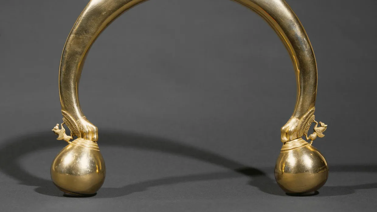 Unersetzlich wertvoll: der gestohlene „Torques von Vix“ aus dem Musée du Pays Châtillonnais in Châtillon-sur-Seine