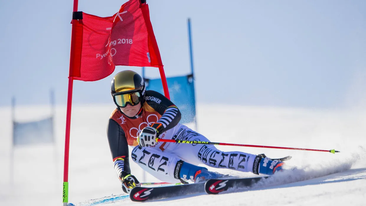 Zu vorsichtig im ersten Lauf: Viktoria Rebensburg