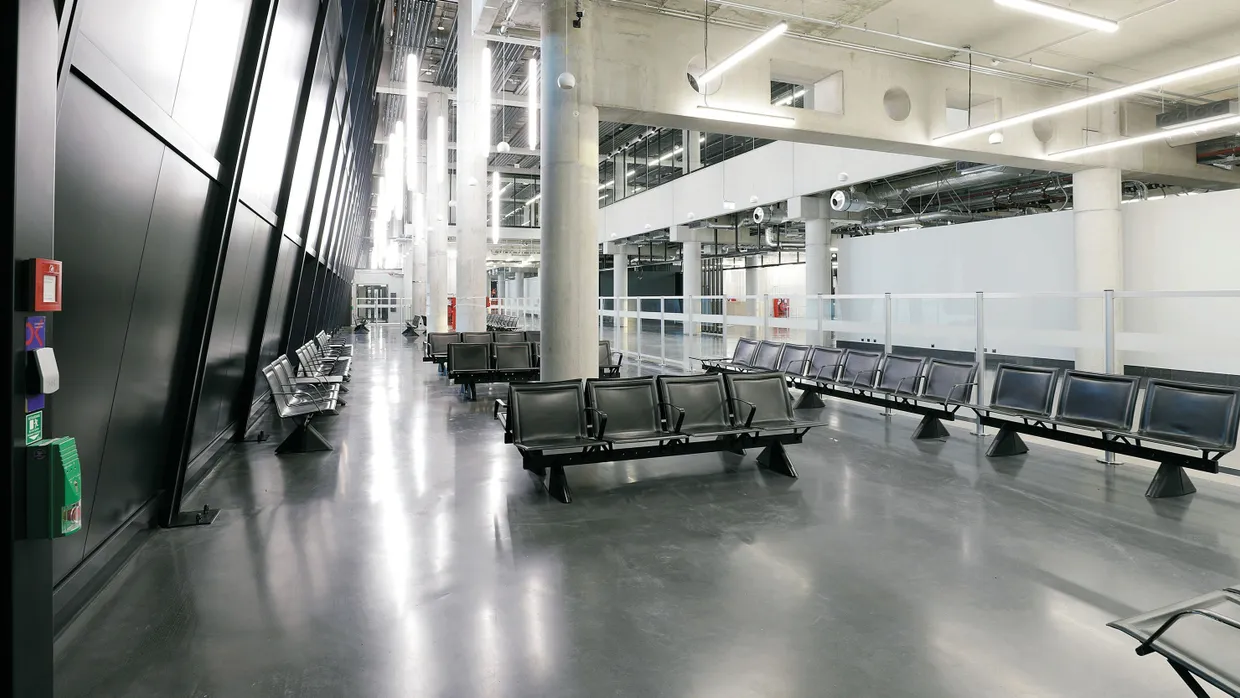 Nahezu fertig: Passagiere gibt es im Frankfurter Flugsteig G aber noch nicht.