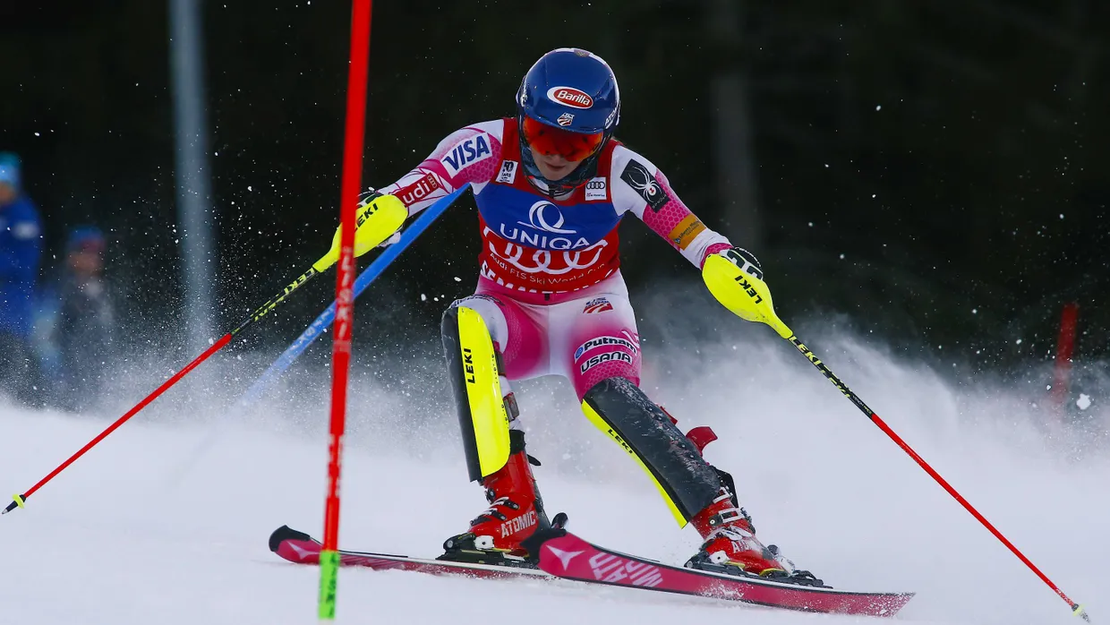 Eingefädelt: Mikaela Shiffrin scheidet in Zagreb aus