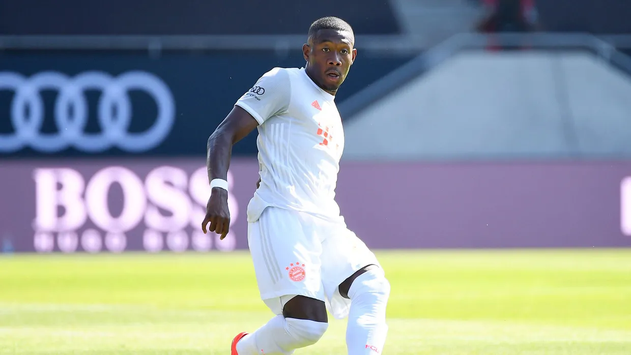 Alaba beim Testspiel der Bayern gegen Marseille: Eine Eleganz wie der Franz.