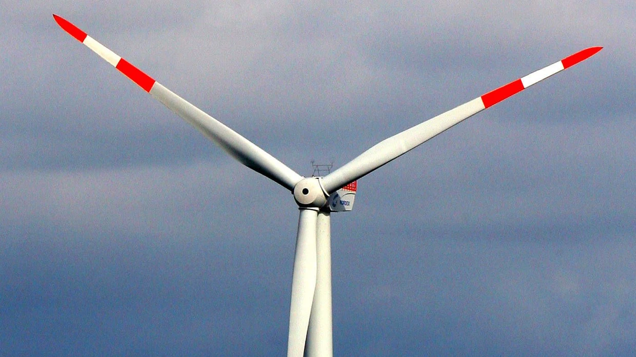 Offshore-Windkraftanlage von Nordex in Rostock