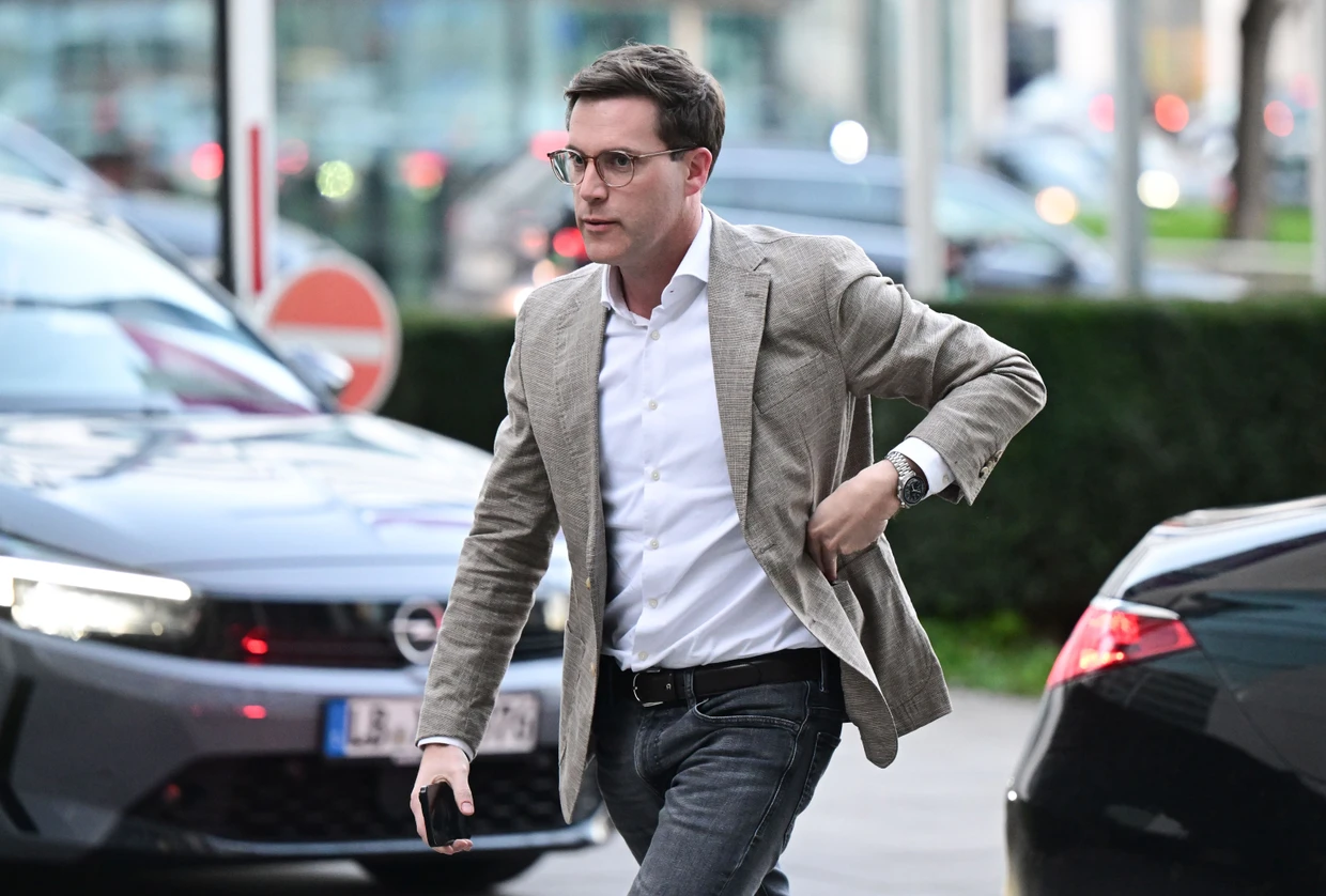 Manuel Hagel am 12. März in Stuttgart (Symbolbild)