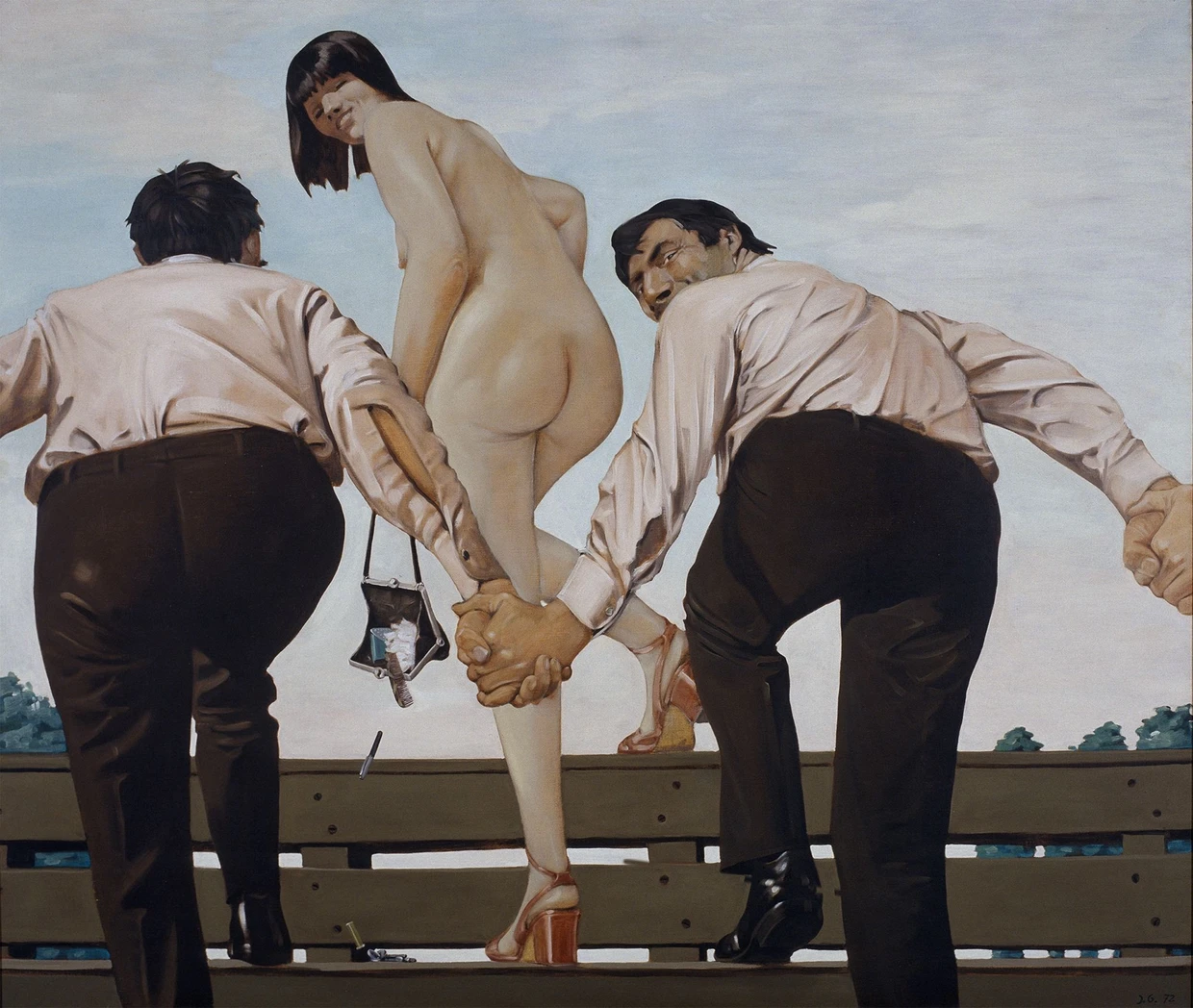  Grützkes „Darstellung der Freiheit“ aus dem Jahr 1972