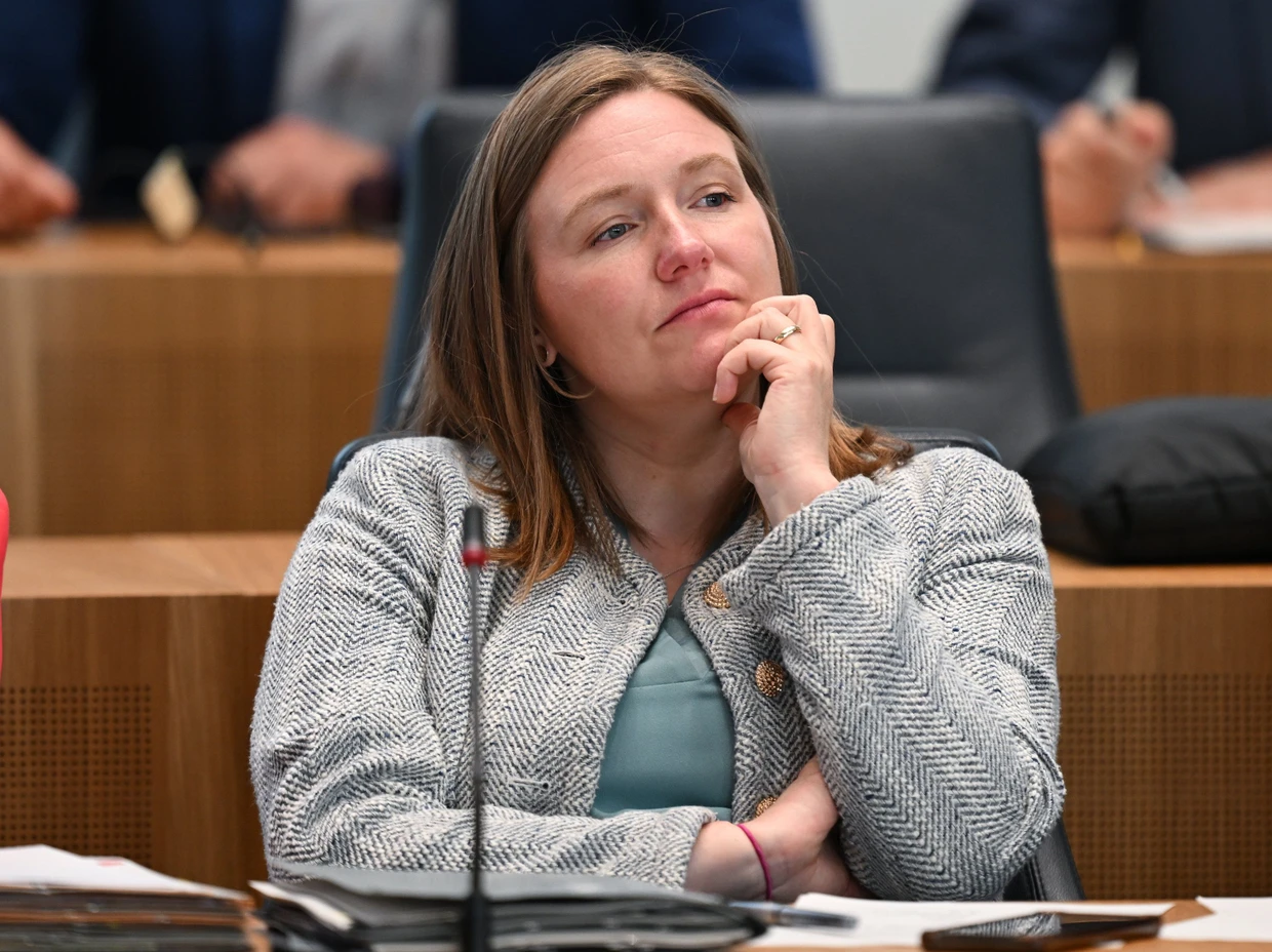 Die grüne Ministerin Katharina Binz im Mainzer Landtag