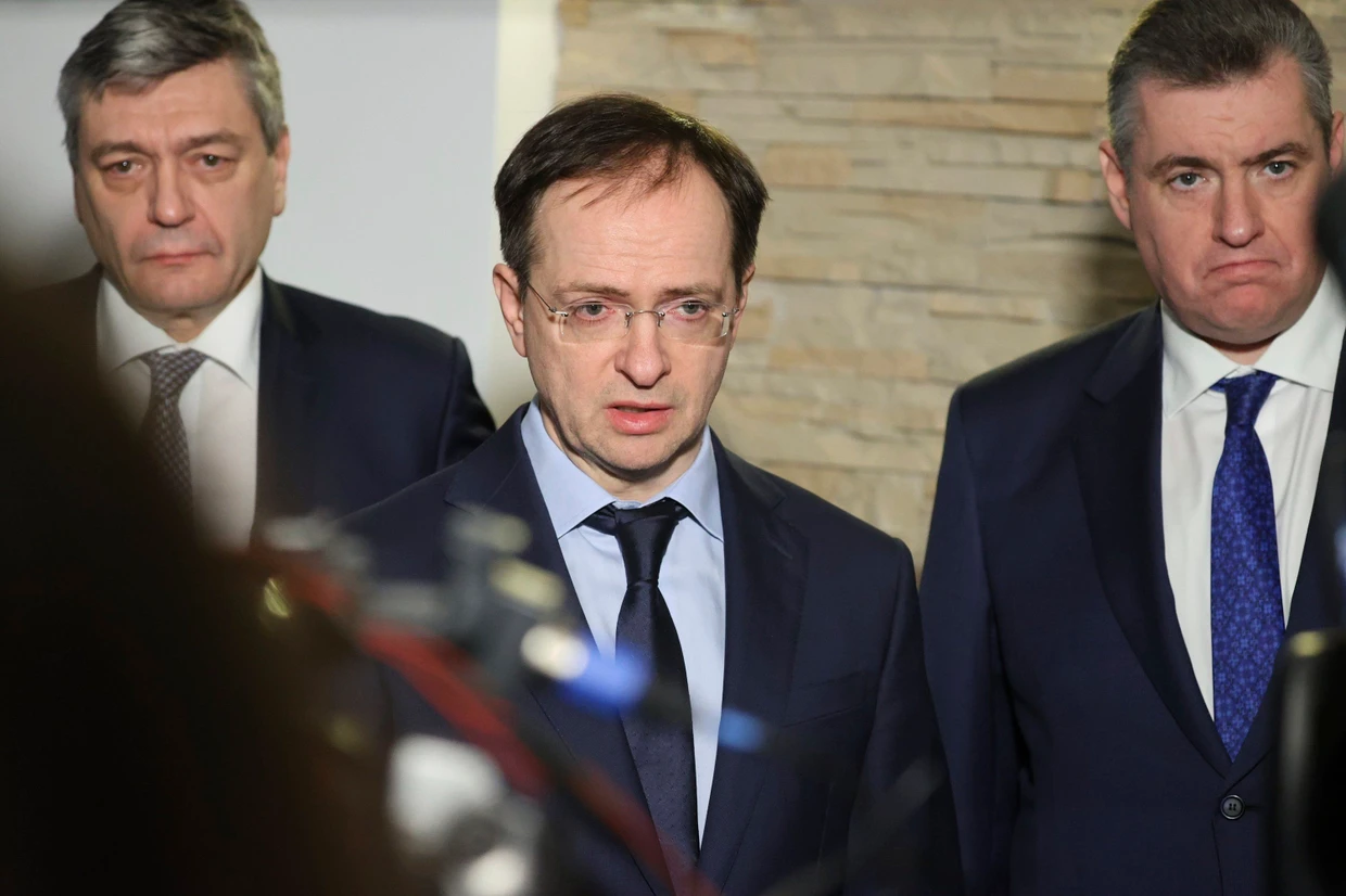 Putins Kulturberater: Wladimir Medinskij war schon bei den Verhandlungen in Belarus 2022 dabei