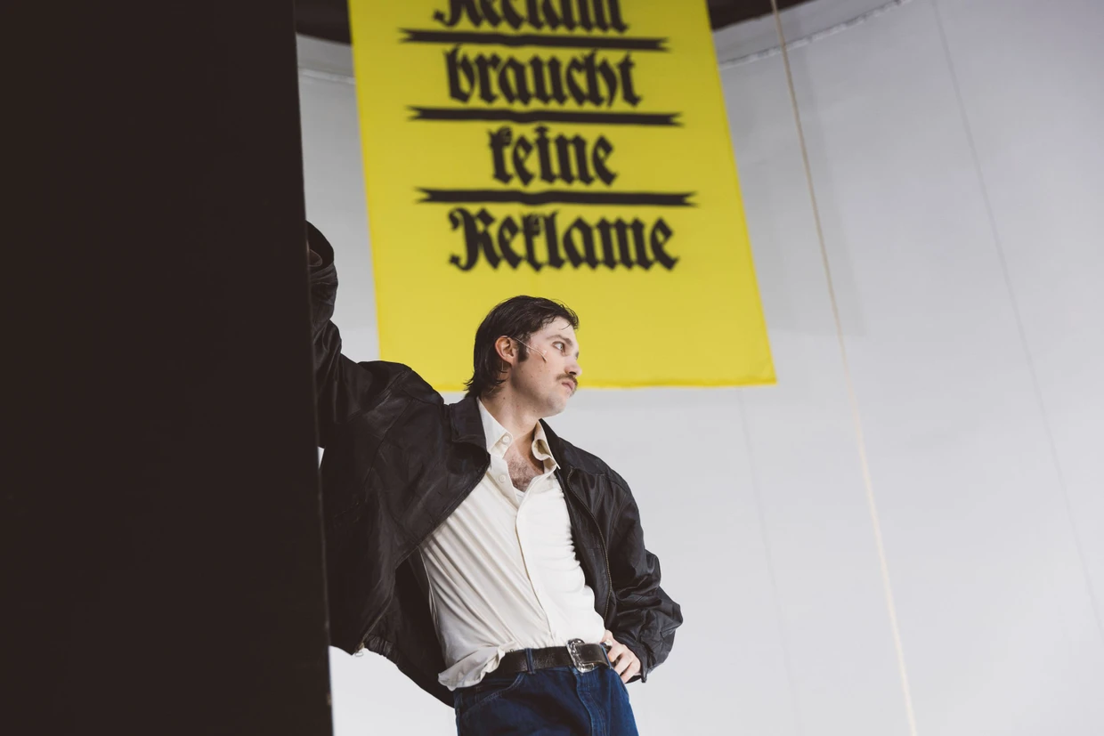 Dieser Theaterabend jedenfalls braucht keine Reklame: Szene aus „Die Räuber“