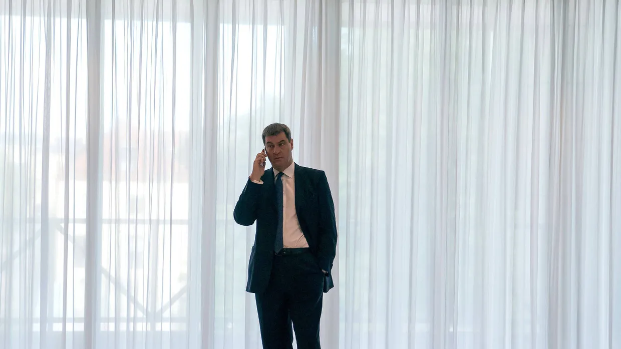 Wähnt sich bei seiner Kritik an Merkel „ziemlich“ auf einer Linie mit dem bayerischen Ministerpräsidenten: Markus Söder.