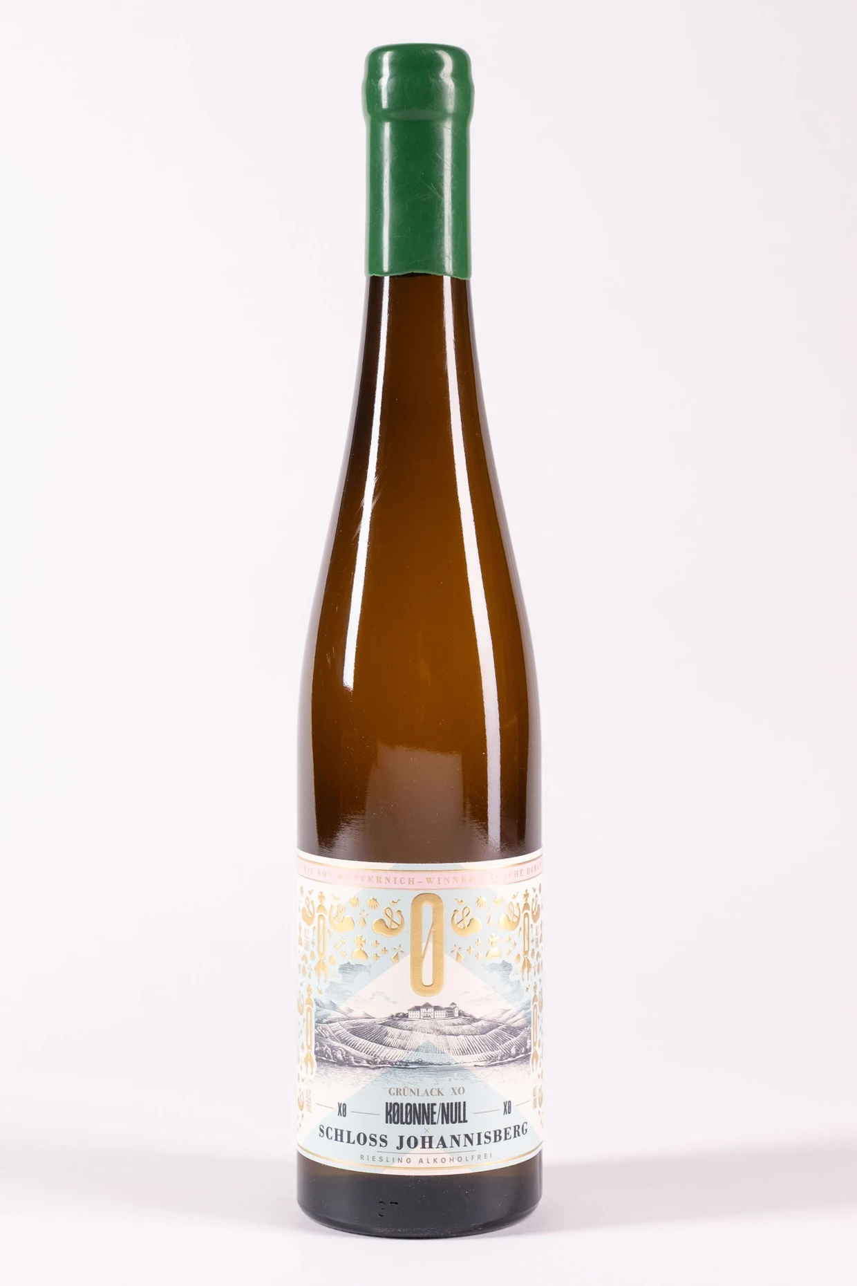 Reifer Riesling ohne Alkohol: Der Grünlack XO von Schloss Johannisberg und Kolonne Null