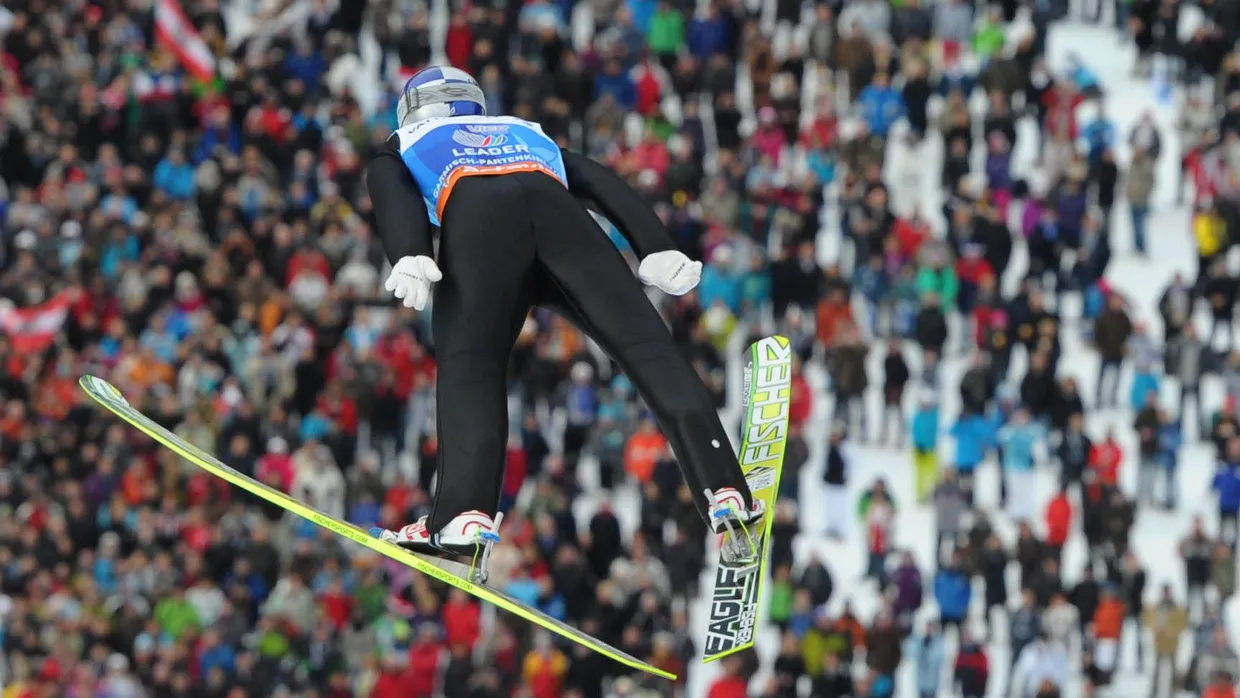 Gregor Schlierenzauer beim Neujahrsspringen