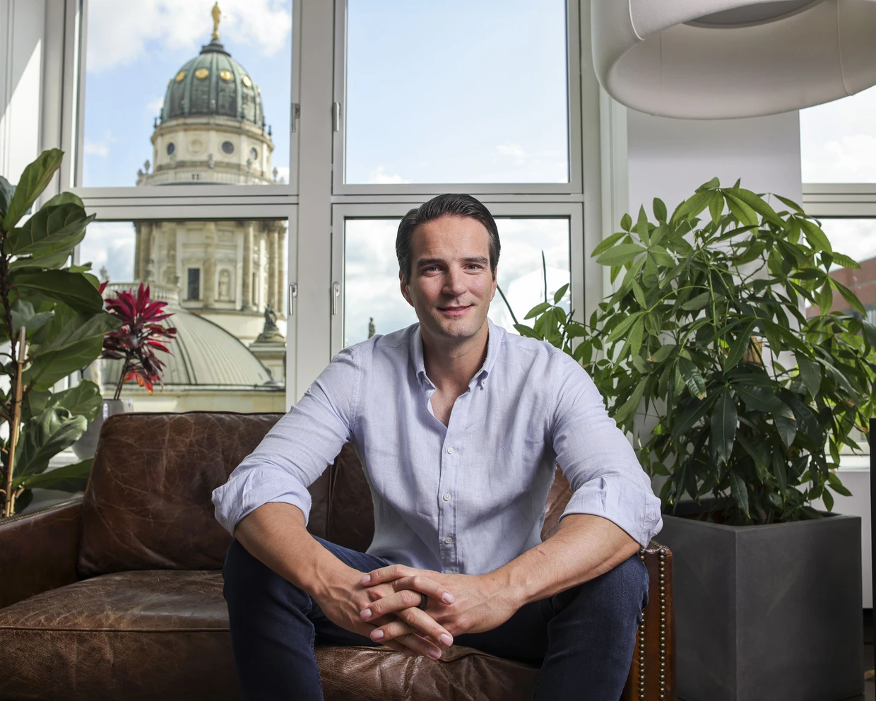 Bald Bertelsmann-Chef: Thomas Coesfeld in der BMG-Zentrale in Berlin