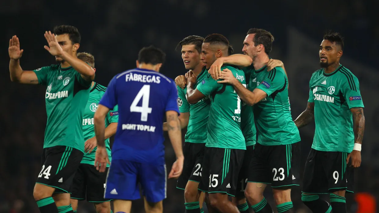 Schalker Jubel: Die Königsblauen holen einen Zähler in London