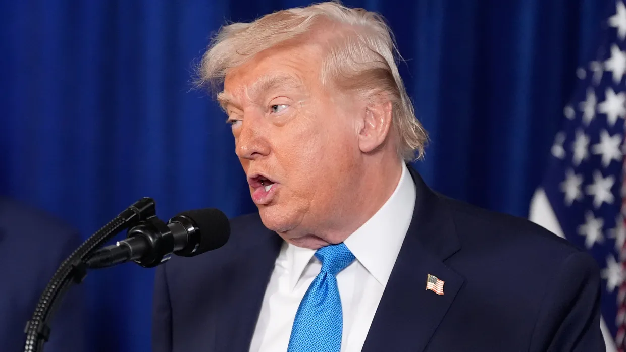 US-Präsident Donald Trump ist das Schwergewicht im freien Stil: dem Faustrecht.