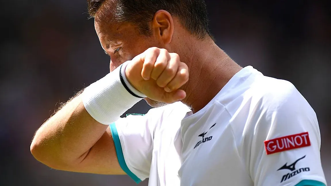 Philipp Kohlschreiber war im Match gegen Novak Djokovic chancenlos.