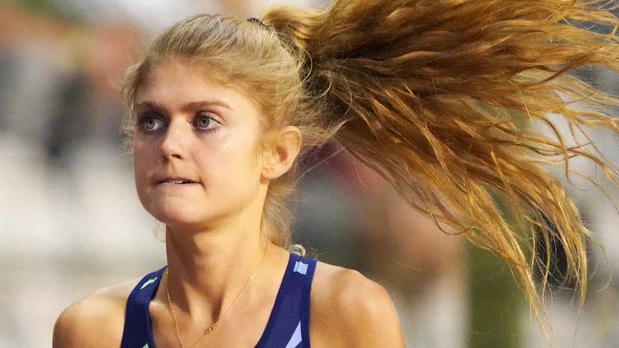 Mal wieder auf deutschem Boden unterwegs: Konstanze Klosterhalfen (Bild vom September)