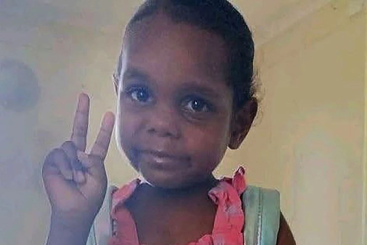 Die Polizei fand den Leichnam der Kumanjayi Little Baby genannten Fünfjährigen am Donnerstag.