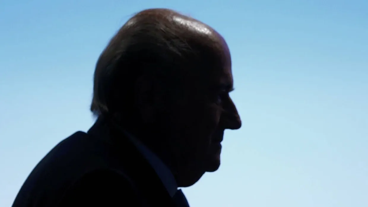 Angespannt, aber unerschütterlich: Fifa-Präsident Joseph Blatter