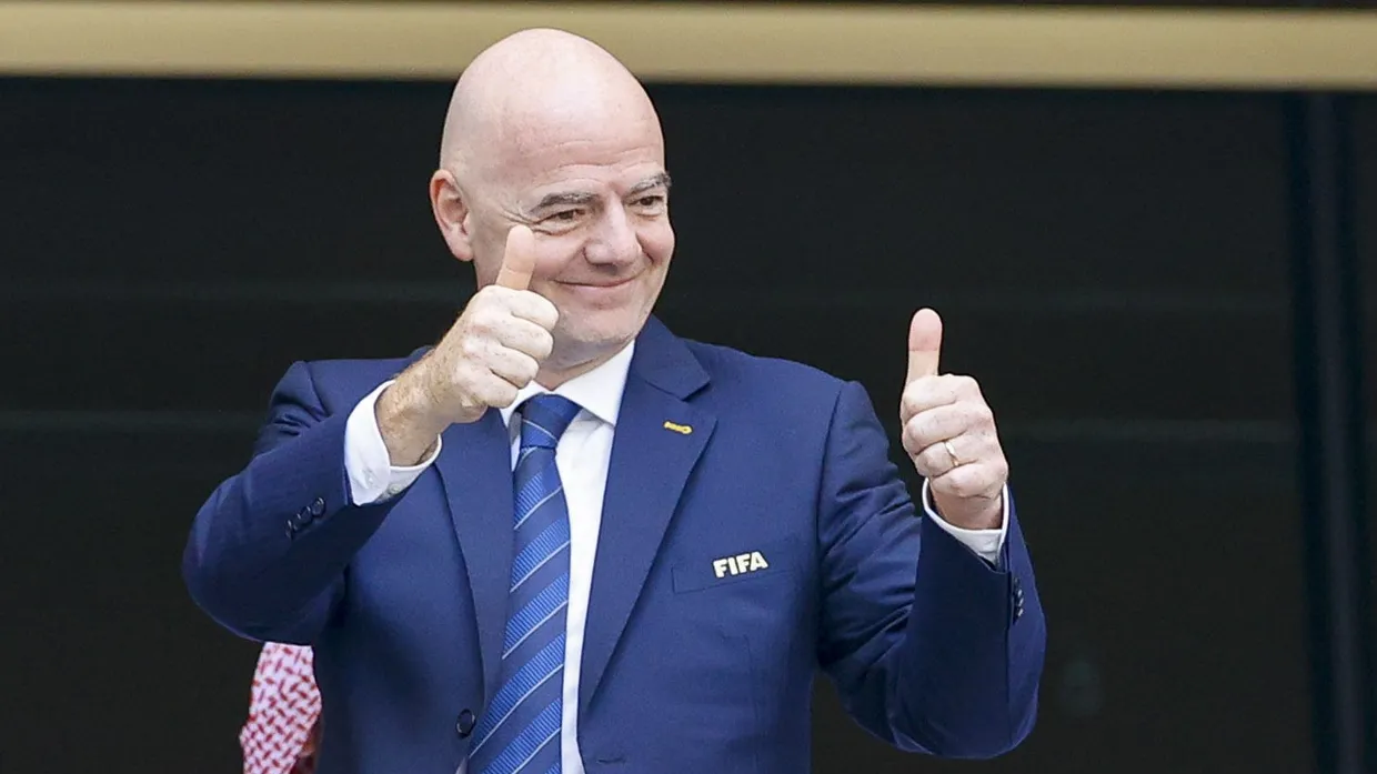 Hat gut lachen: Für  den mächtigen FIFA-Boss Gianni Infantino war die WM in Qatar trotz aller Kontroversen ein milliardenschwerer Erfolg.
