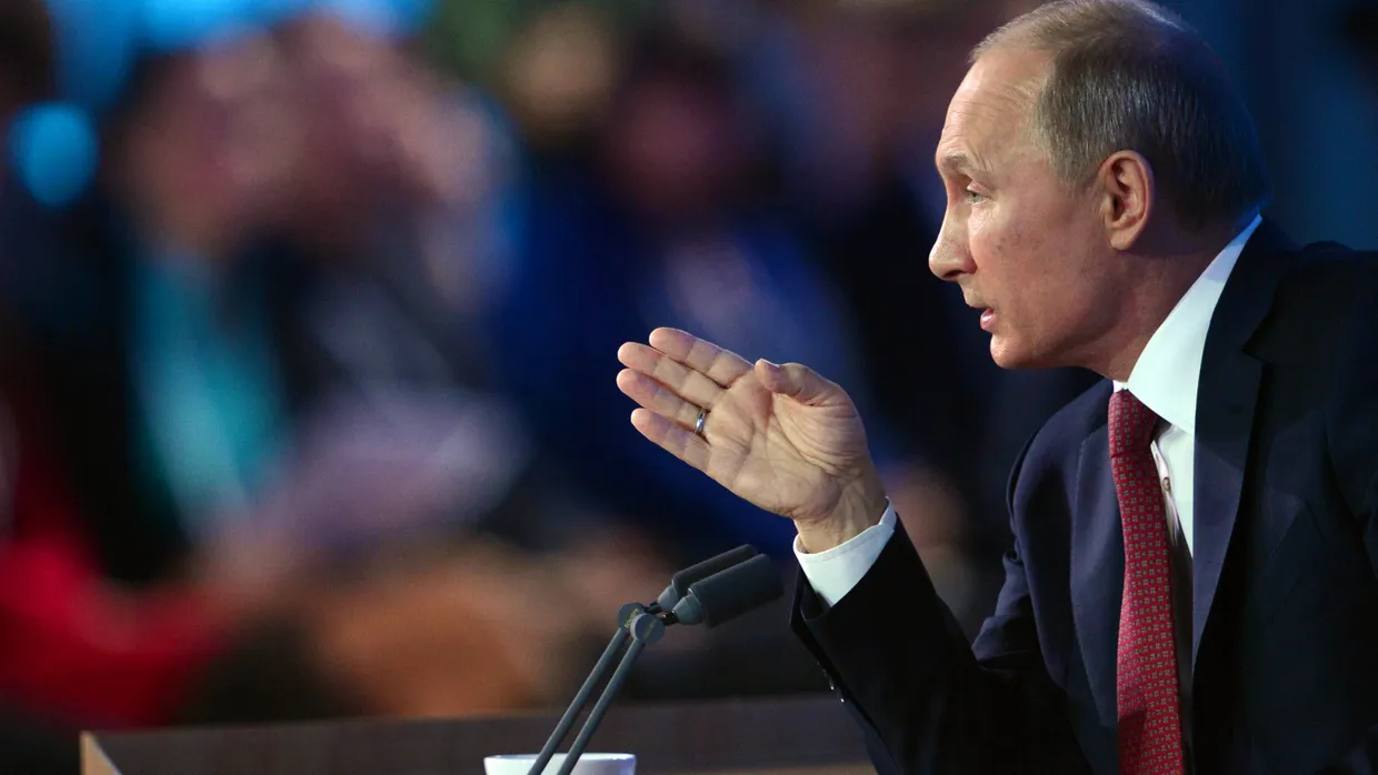 Gibt die erste Pressekonferenz seit 2008: Russlands Präsident Wladimir Putin