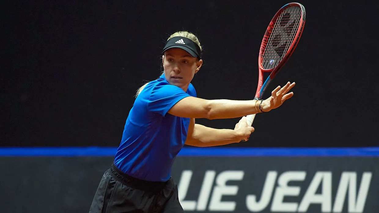 Angelique Kerber verlor das deutsche Auftaktmatch gegen Julia Putinzewa.