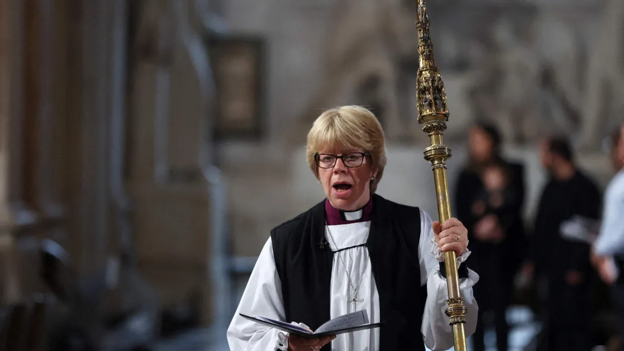Sarah Mullally am 9. September 2022 beim Gottesdienst für die verstorbene Königin Elizabeth II. in London