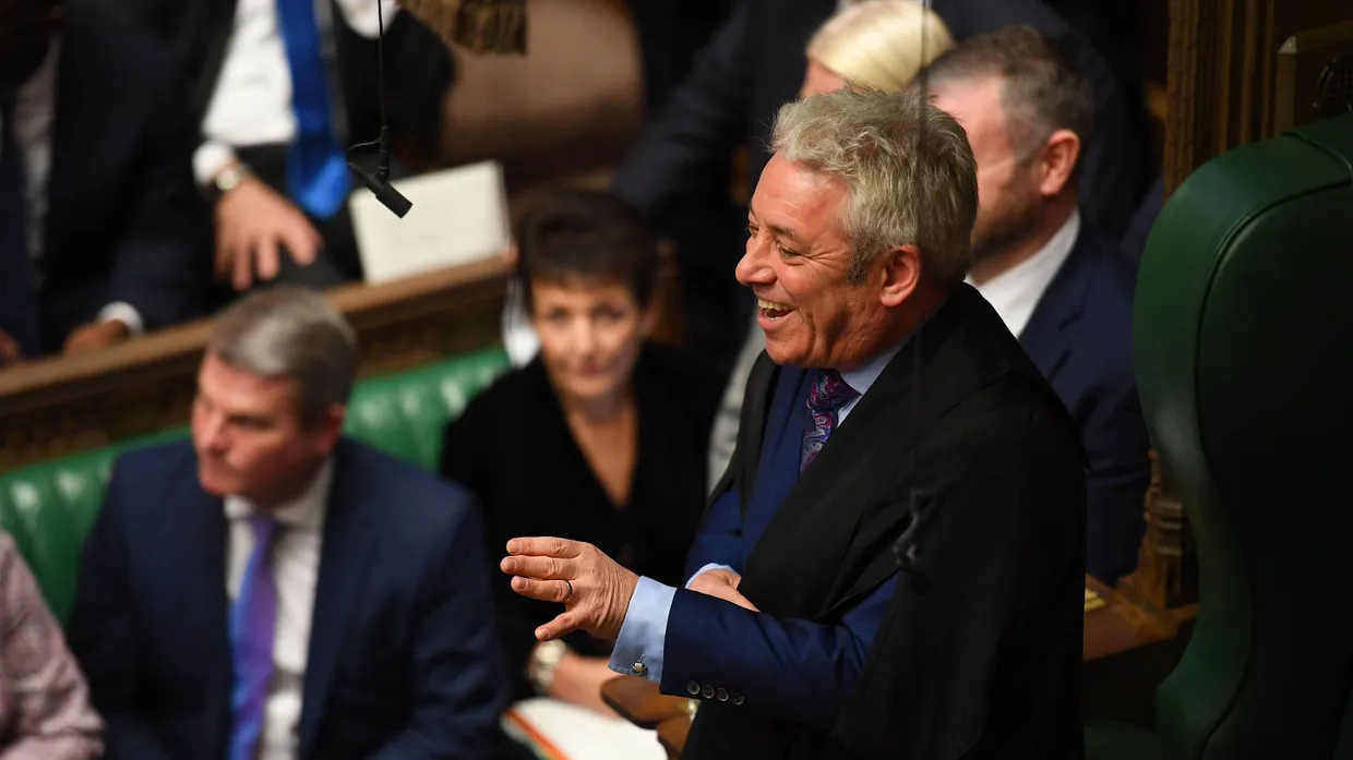 „Brexit-Zerstörer“ John Bercow spricht am Montag im britischen Unterhaus