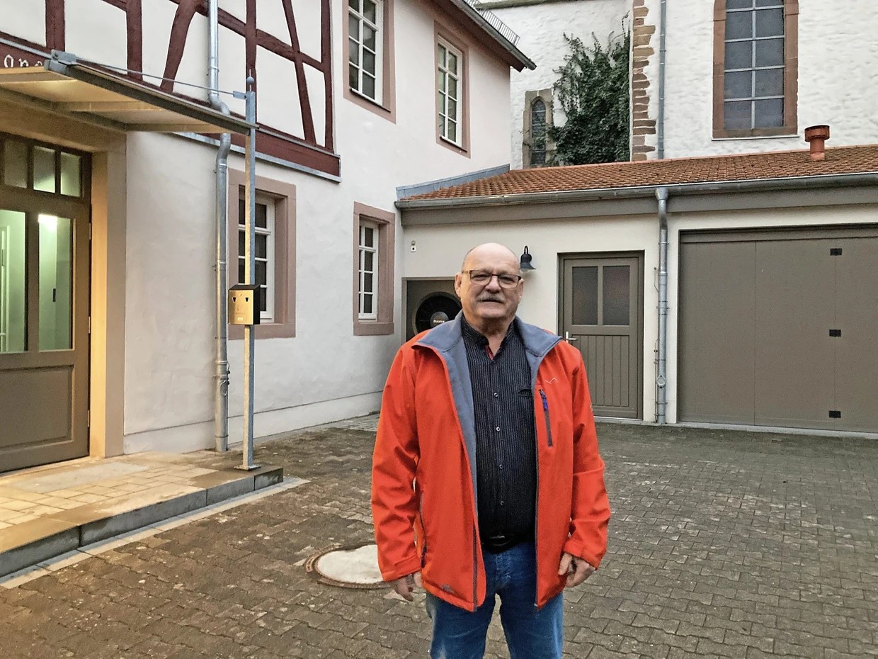 Der Gauersheimer Ortsbürgermeister Reiner Schlesser