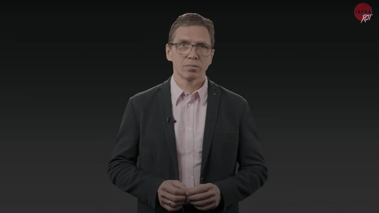 Der ehemalige Chefredakteur von RT DE, Ivan Rodionov, sendet nun über den YouTube-Kanal InfraRot.