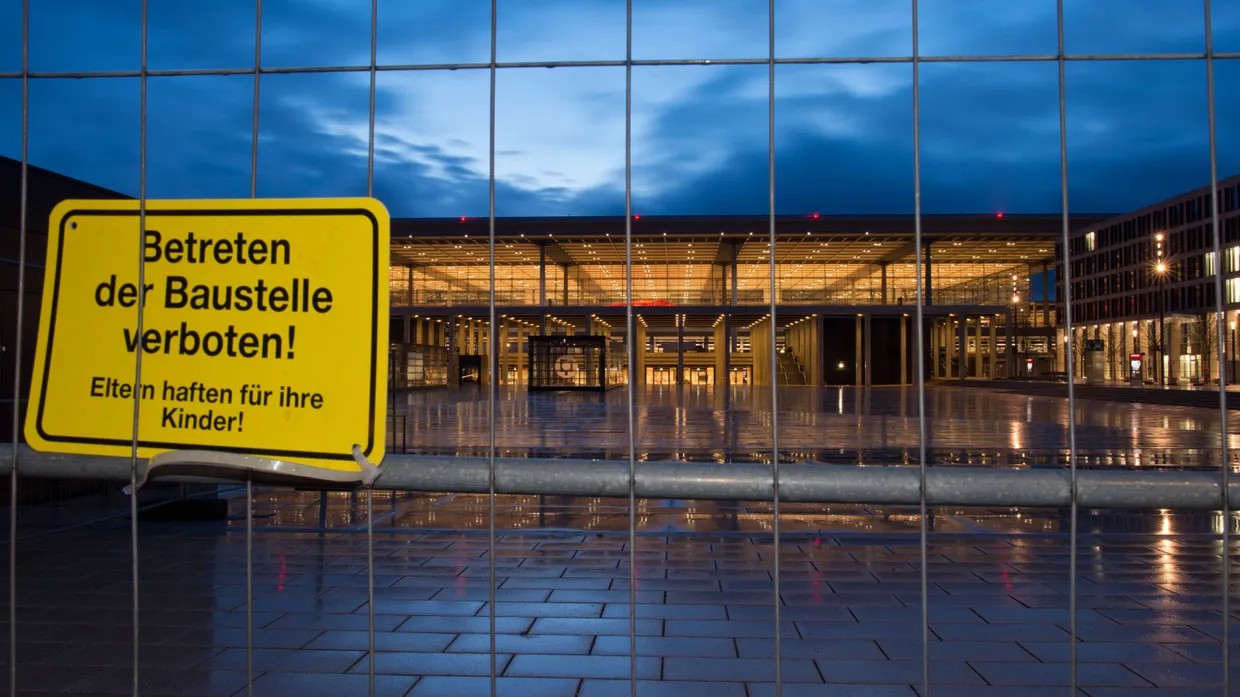 Vorerst weiter eine Baustelle: Der Terminal des Flughafens Berlin-Brandenburg