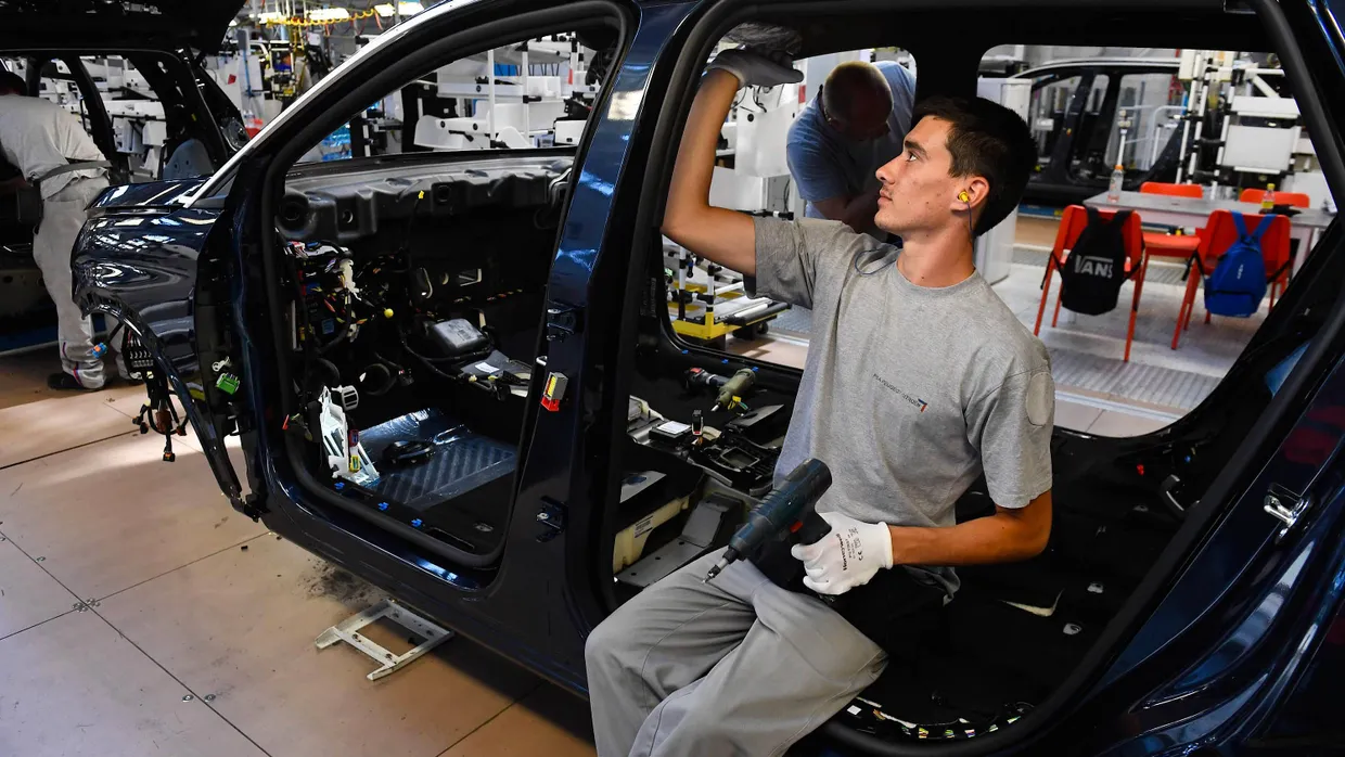 Produktion bei Peugot: Der französische Autokonzern verdiente zuletzt sehr gut.