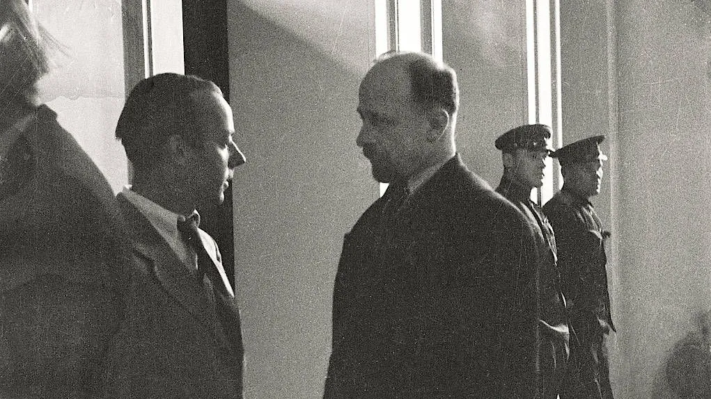 Heinz Rühmann im Gespräch mit Walter Ulbricht