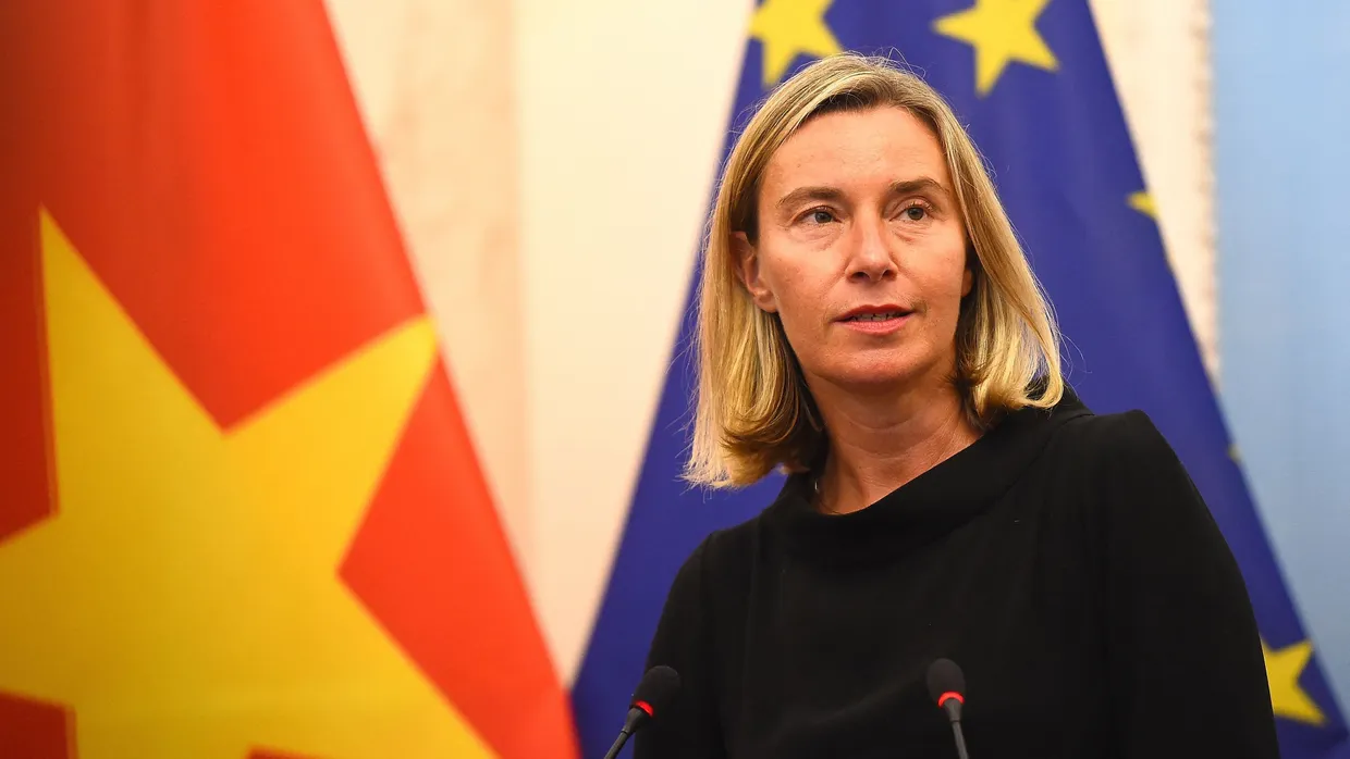 Federica Mogherini, bei einem Termin 2019 in Hanoi