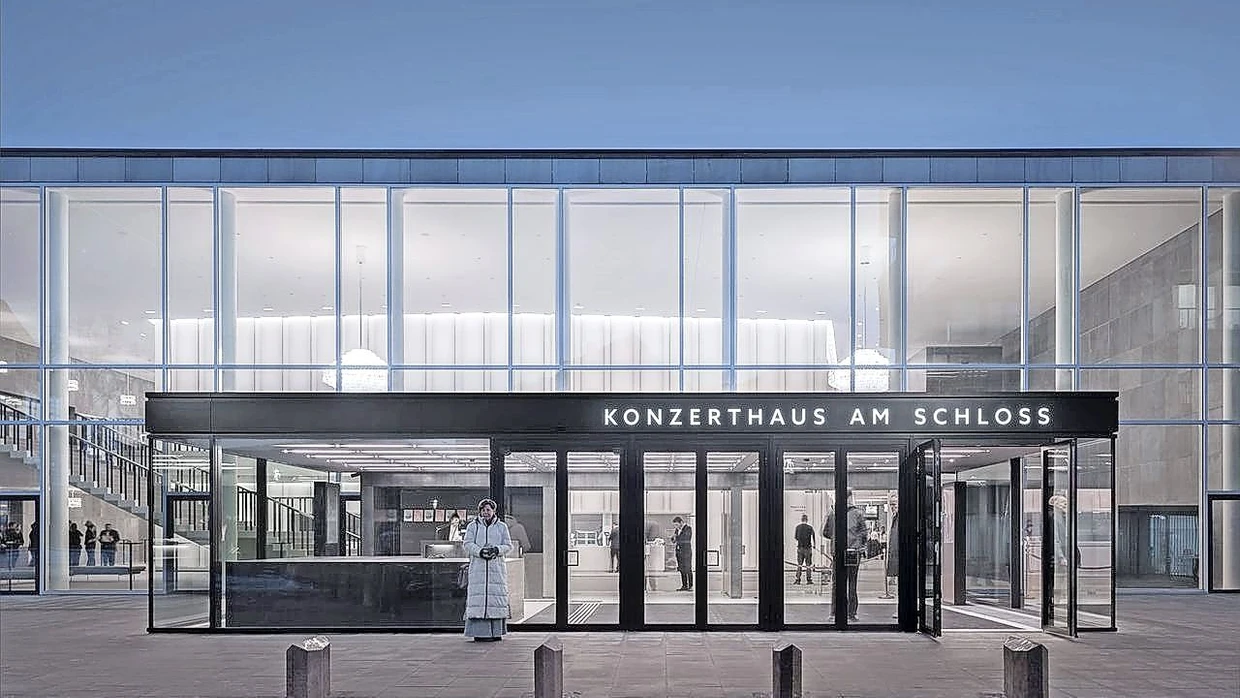 1965 erbaut und jetzt zu neuem Glanz saniert: das Kieler Konzertgebäude