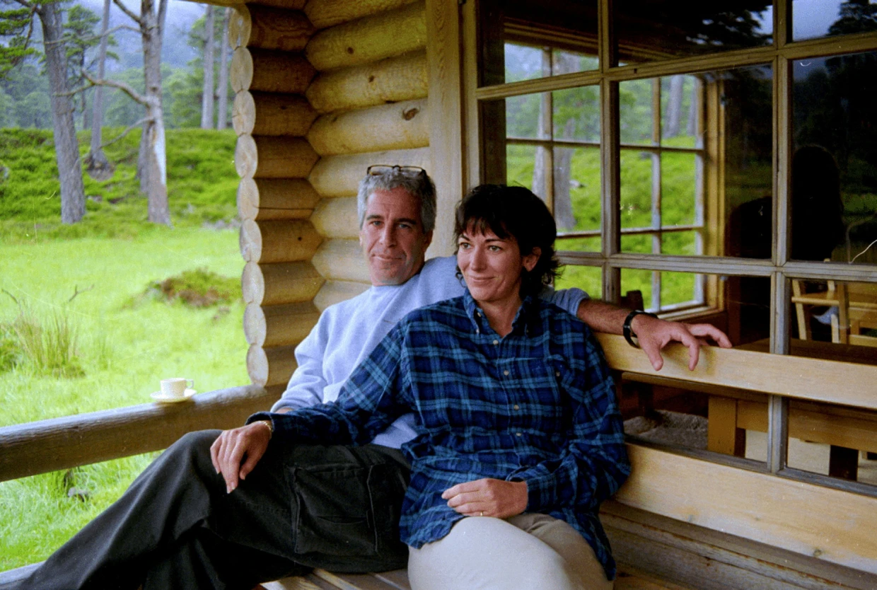 Ghislaine Maxwell undJeffrey Epstein