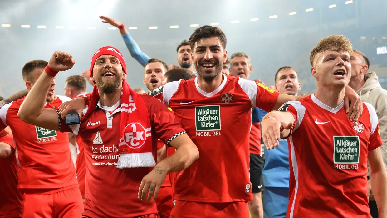 Lautrer Ekstase: Der Klub kehrt zurück in die 2. Bundesliga.