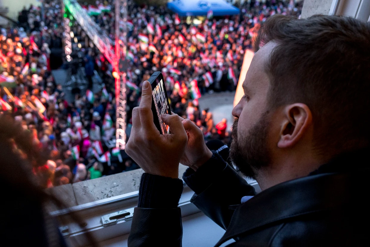 Márton Gulyás ist dabei. Bild Gábor Sioréti