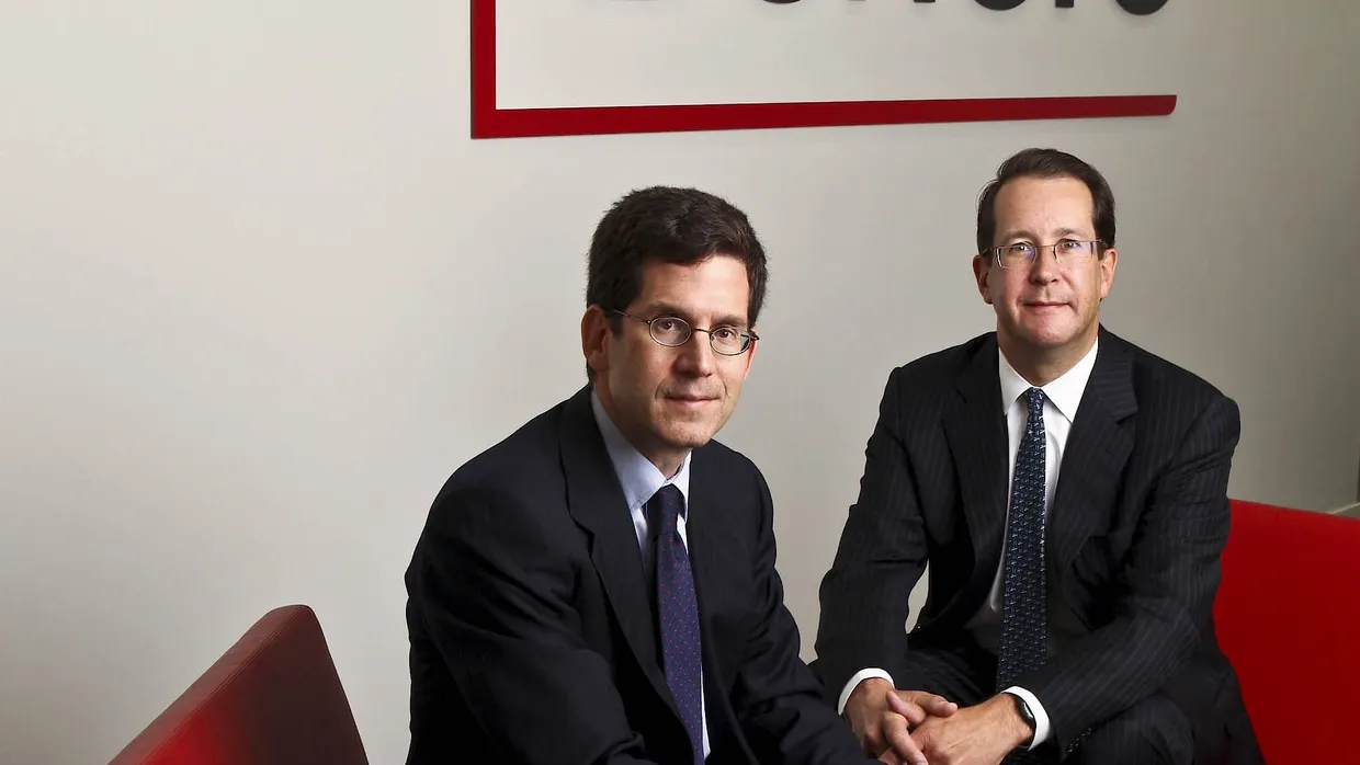 Die Gründer von Burford Capital im Jahr 2012