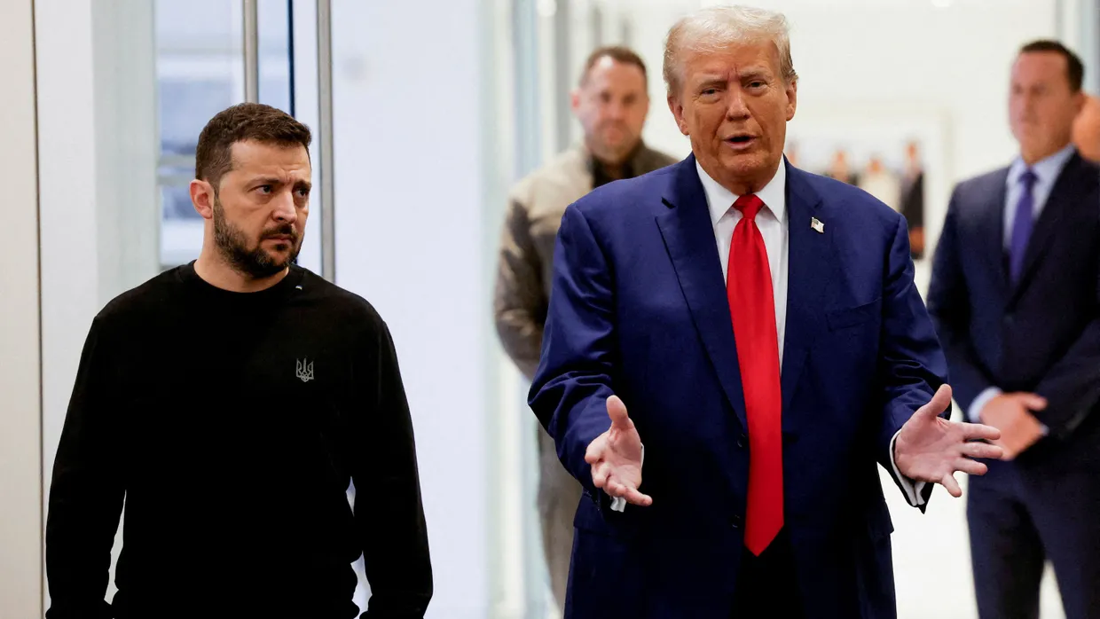 Treffen im vergangenen September: Selenskyj und Trump in New York