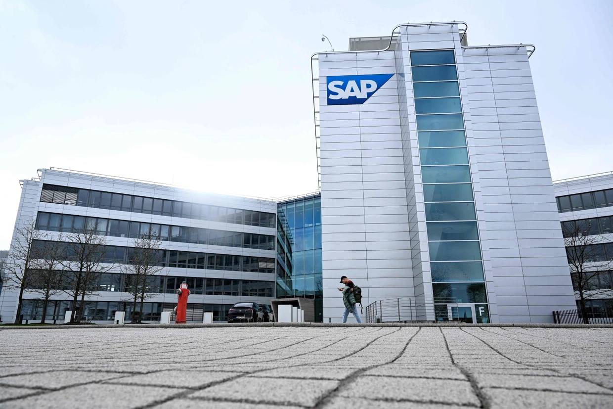 The headquarters of the German software company SAP in Walldorf.