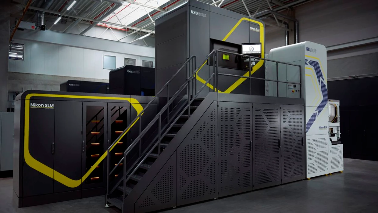 3D-Druckmaschine von Nikon SLM.
