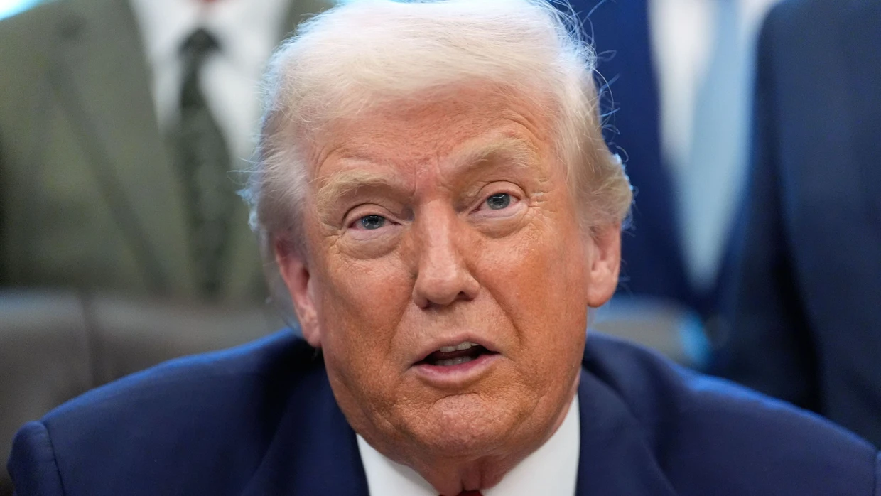 Mehr als nur das übliche Geschwafel: Donald Trump im Oval Office