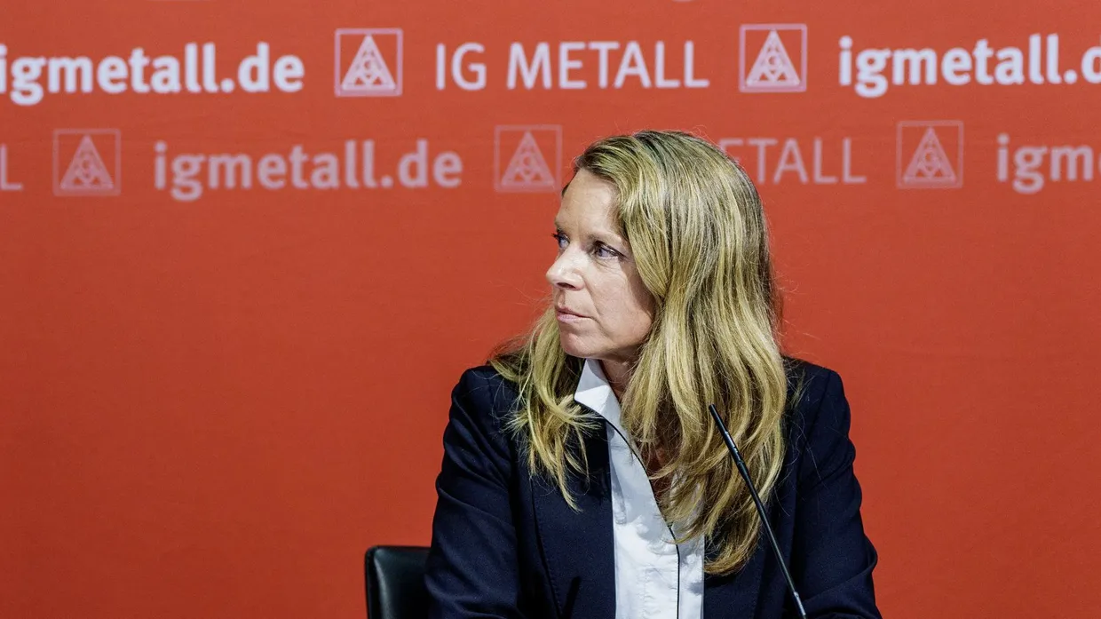 Nadine Boguslawski – in der IG Metall für Tarifpolitik verantwortlich