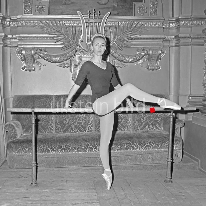  Claude Bessy im Januar 1968 in Paris.