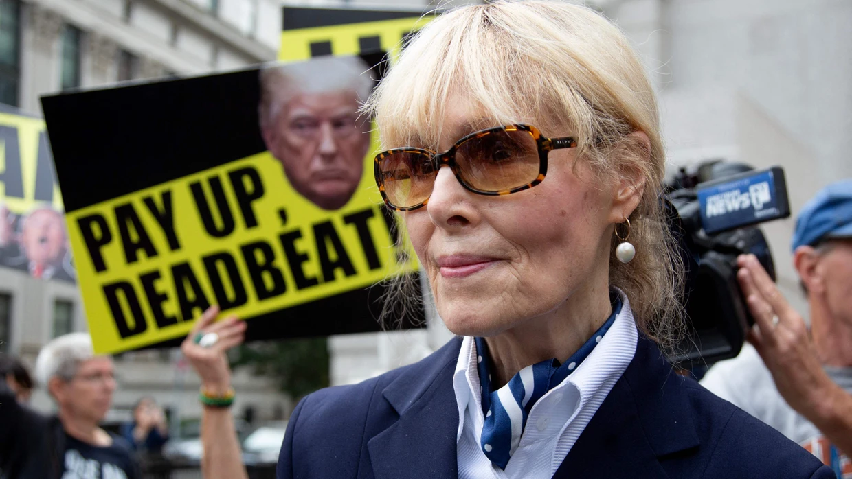 E. Jean Carroll im September 2024 in New York (Archivbild)